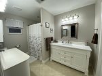 Master Bath with Large Walk in Shower